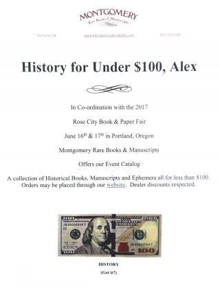 History for Under $100, Alex