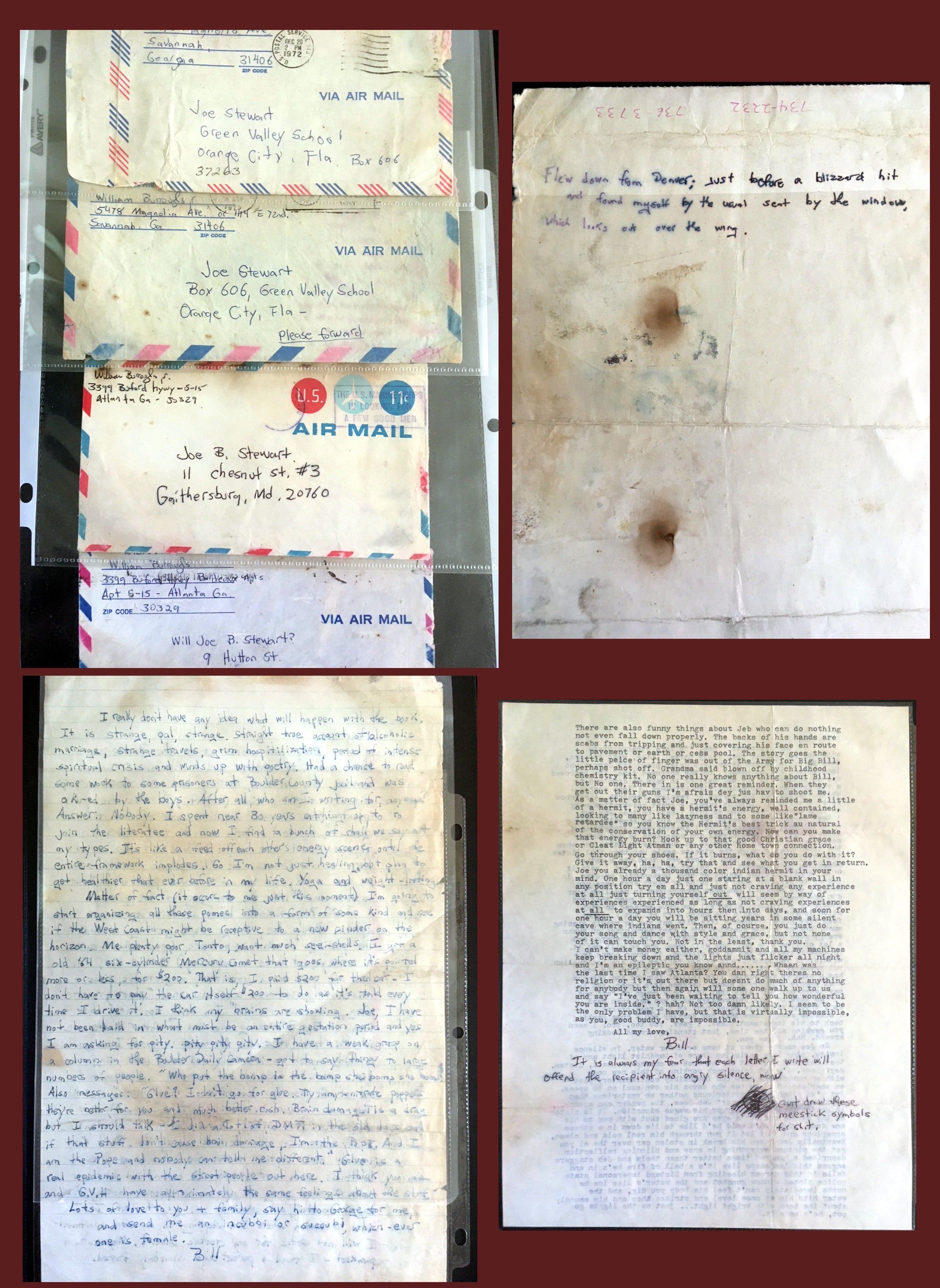 Billy Burroughs Jr. Archive
