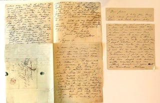 Item #1505 Three (3) Autographed Letters Signed; Addressed to British Novelist George Payne...