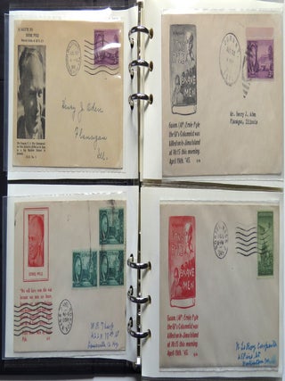 Extensive Archive of Ernie Pyle's Personally Owned Photographs and Ephemera; More Than 80 Books, Pamphlets, Photographic Groupings, and Multiple Signed Items