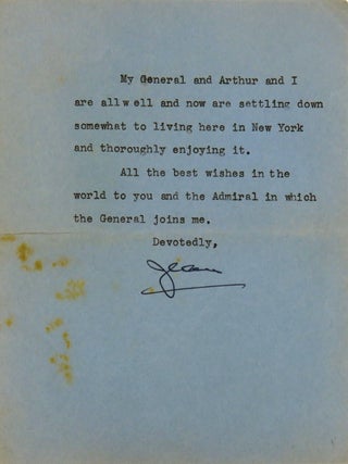 Type Letter Signed (TLS); Relationship letter