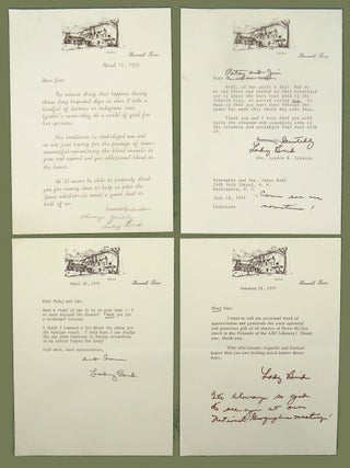 Four ALS With Annotation; Addressed to James and Patsy Webb