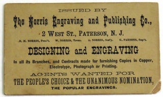 Two 1868 Carte de Visite Jugates. Grant U. S., S. Colfax.