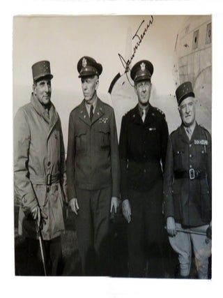 Item #2677 Signed Photograph. Jacob L. Devers