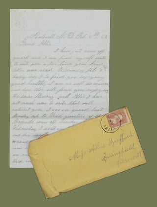 Item #2735 Manuscript Civil War Letter. John C. Rice