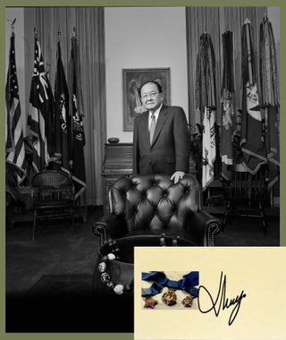 Medal of Honor Autograph Collection; 130 Autographs by Posthumous, Deceased and Currently Surviving Medal of Honor Recipients