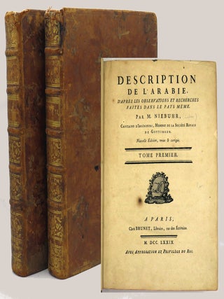 Item #3156 Description De L'Arabie, D'Apres Les Observations Et Recherches Faites Dans Le Pays...