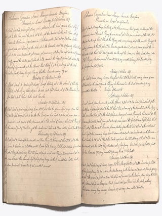 Item #3288 Logbook of The General Trading Schooner Corymbus. George Webster