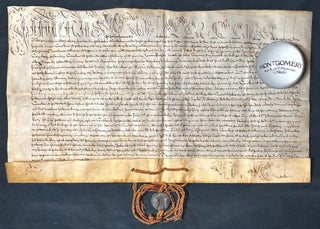 Item #3357 Papal Bull with Lead Seal and Chord; Grant of Ecclesiastical Benefice. Pope Innocent X