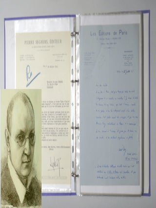 Item #3399 Archive of 130 Letters Written to George Duhamel by Post War Literary Leaders; ALS,...