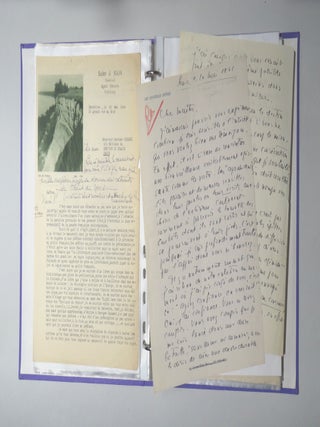 Archive of 130 Letters Written to George Duhamel by Post War Literary Leaders; ALS, TLS, ANS