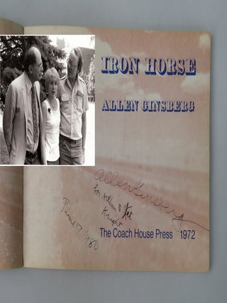 Iron Horse; Inscribed by Ginsberg and Gregory Corso