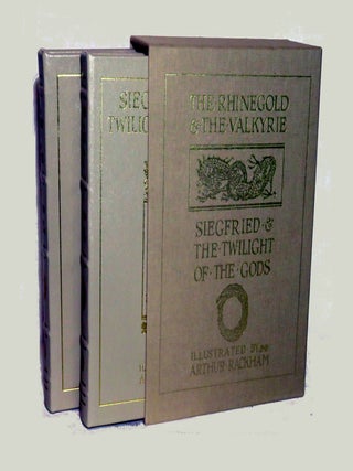 Item #3433 The Ring of the Niblug and Siegfried & The Twilight of the Gods; Two Volumes. Richard...