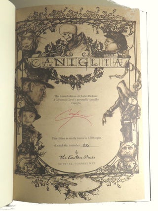 A Christmas Carol; Being A Ghost Story of Christmas